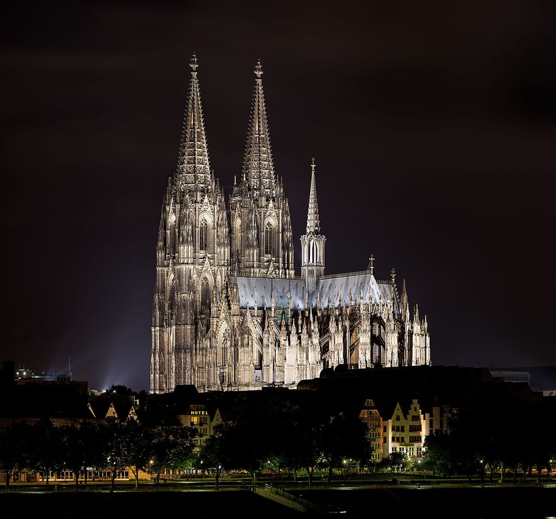 La Catedral de Colonia. Wikimedia Commons